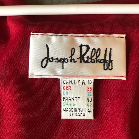 Joseph Ribkoff tea length cocktail dress - Picture 2 of 3